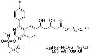 Rosuvastatin EP Impurity A (Calcium Salt)